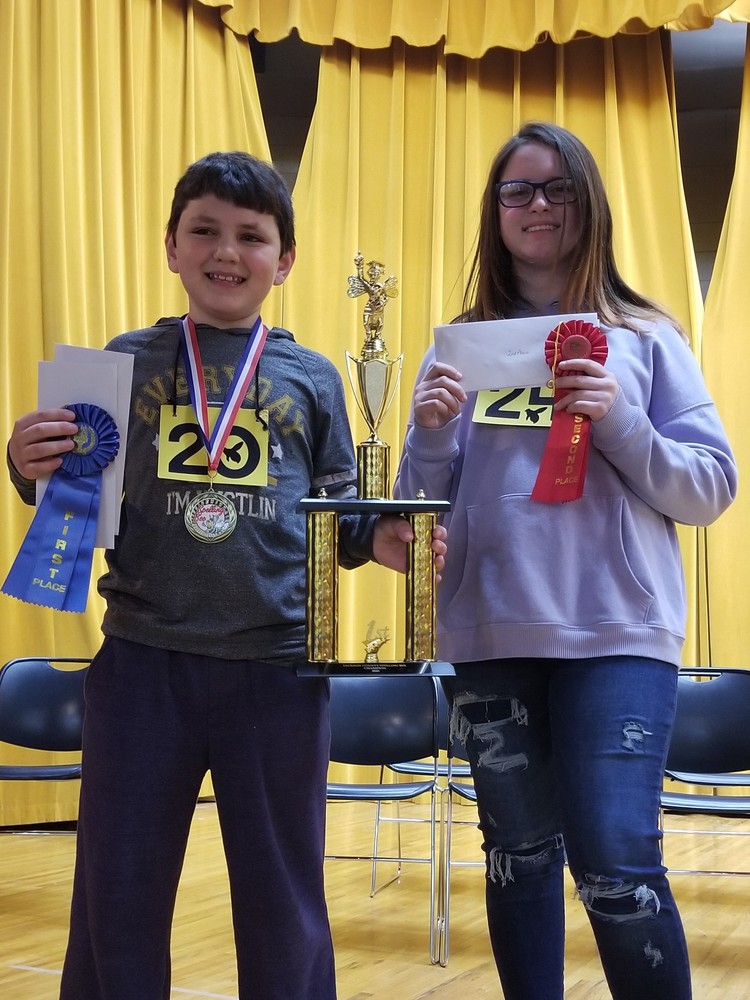 2020 Jackson County Spelling Bee Winners!