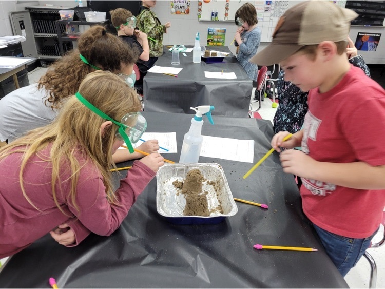2nd grade science studying processes that shape the earth. This week we have studied slow changes: weathering and erosion. Which has the most effect? Water or Wind?
