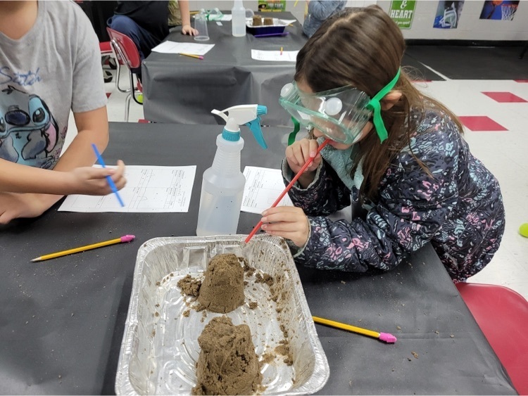 2nd grade science studying processes that shape the earth. This week we have studied slow changes: weathering and erosion. Which has the most effect? Water or Wind?